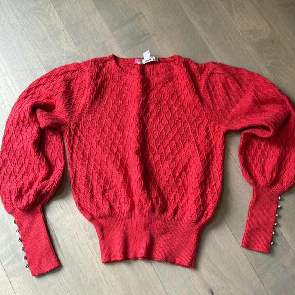 Lilly Pulitzer Jacquetta Ruby Sweater - image 4